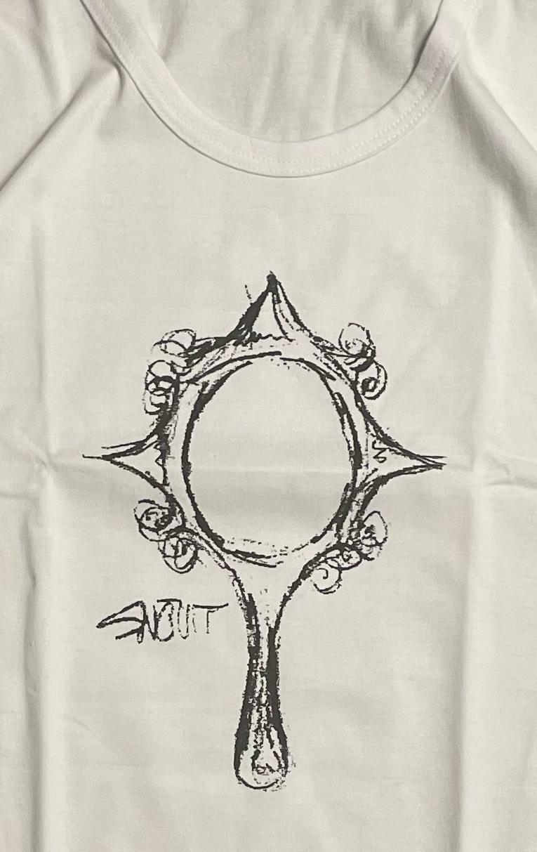 T-shirt Motiv spegel